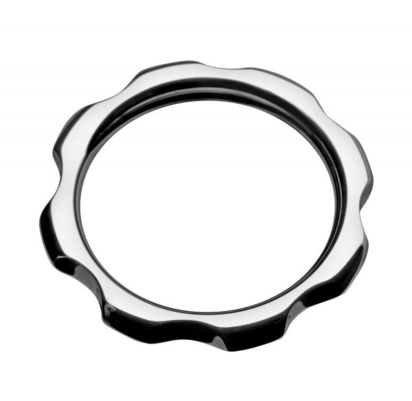Gear Head Metal Cock Ring 1.75 Inches Sex Toy Product