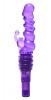 Royal Rocket Ribbed Rabbit Vibe Purple Sex Toy Product Image 2