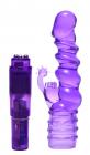 Royal Rocket Ribbed Rabbit Vibe Purple Sex Toy Product