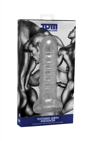 Tom Of Finland Textured Girth Enhancer Clear Sex Toy Product