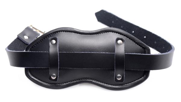 Leather Padded Silicone Penis Mouth Gag Sex Toy Product