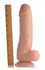 The Forearm 12 Inch Dildo With Suction Base Beige Sex Toy Product