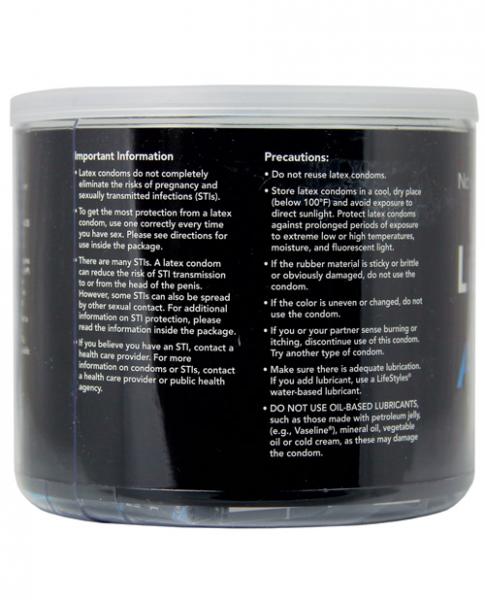 Lifestyles Singles Assorted Latex Condoms 40 Count Display Image 2