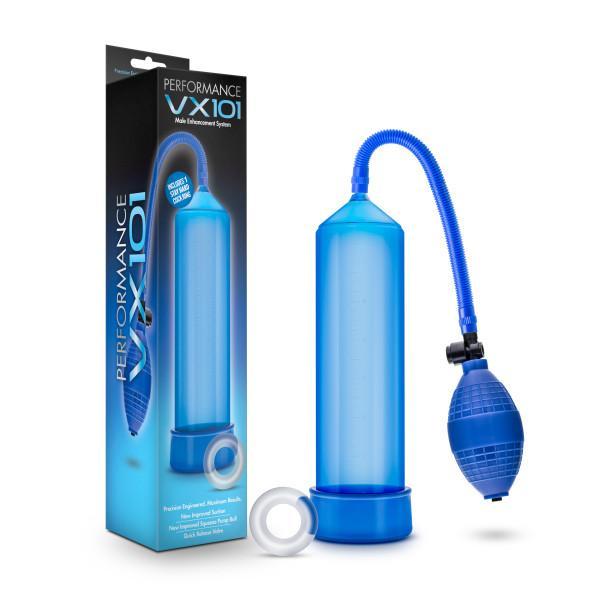 Performance VX101 Male Enhancement Pump Blue Sex Toy Product
