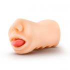 X5 Men Oral Anne Mouth Stroker Vanilla Beige Sex Toy Product