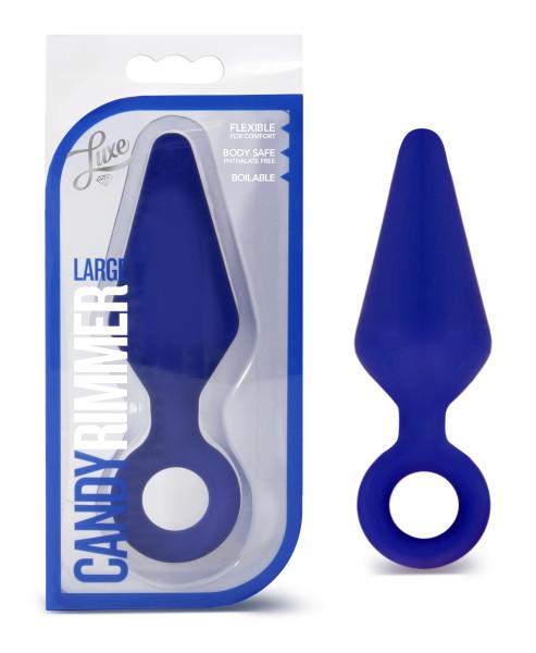 Candy Rimmer Large Butt Plug Blue Sex Toy Product