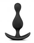 Anal Adventures Wave Plug Black Sex Toy Product