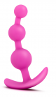 Luxe Be Me 3 Fuchsia Anal Beads Sex Toy Product