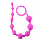 Luxe Silicone 10 Beads Pink Sex Toy Product