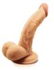 The Boy In Blue 6.5 inches Dildo with Suction Cup Beige Sex Toy Product Image 1