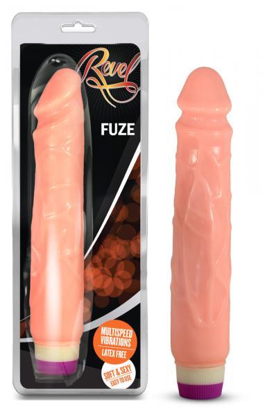 Revel Fuze Beige Vibrating Dildo Sex Toy Product