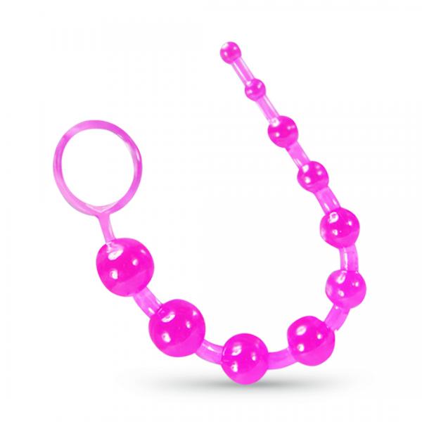 Basic Anal Beads - Pink Sex Toy Product