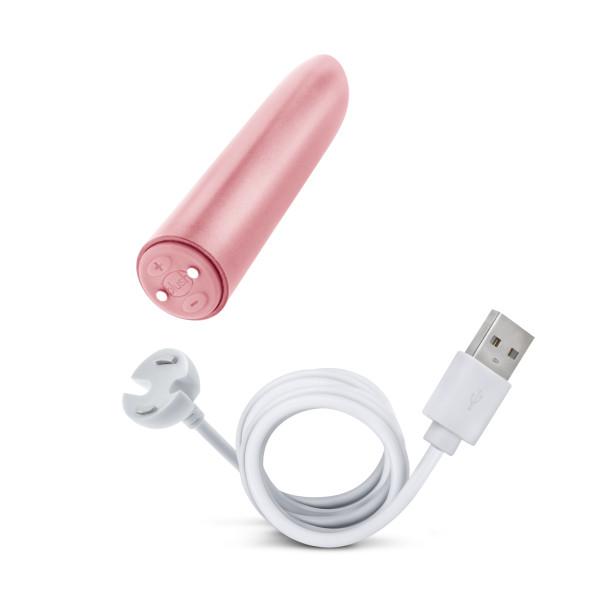 Nocturnal Rechargeable Lipstick Vibe Dusty Rose Pink Sex Toy Product