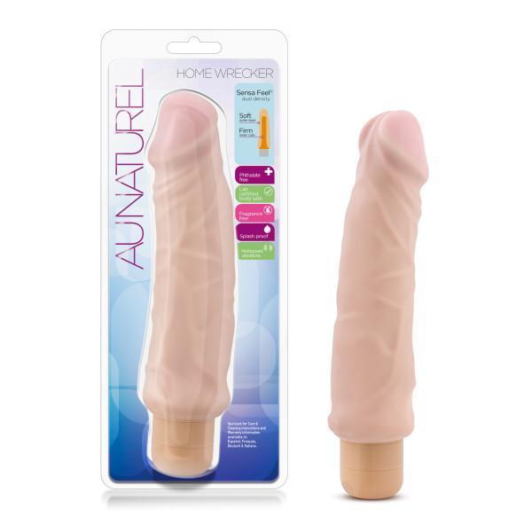 Home Wrecker 9 inches Realistic Vibrator - Beige	 Sex Toy Product