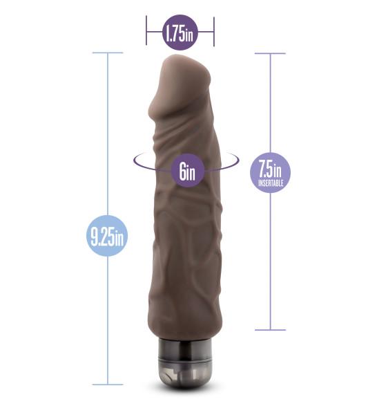 Home Wrecker 9 inches Realistic Vibrator - Brown	 Sex Toy Product