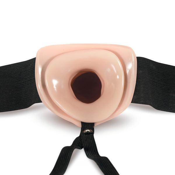 Dr Skin 6 inches Hollow Strap On Beige Sex Toy Product