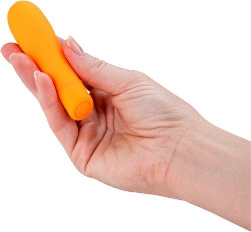 Soft Rain Breeze 7 Function Bullet Vibrator Orange