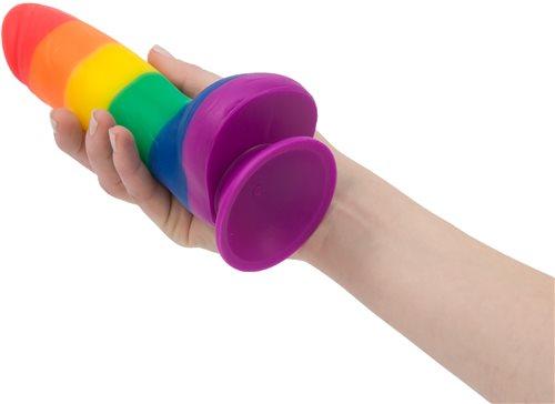 Addiction Justin 8 inches Rainbow Dildo, alternate view 5