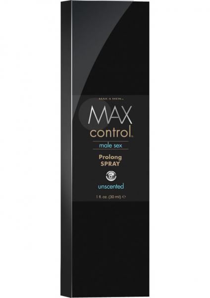 Max 4 Men Max Control Male Sex Prolong Spray Unscented 1 Ounce Sex Toy Product