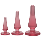 Crystal Jellies Anal Trainer Kit Pink Sex Toy Product