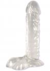 Crystal Jellies Ballsy Super C*ck 7 Inch - Clear	