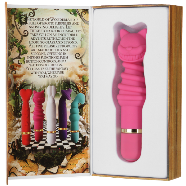 Wonderland The Kinky Kat Pink Massager Sex Toy Product