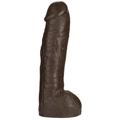 Vac-U-Lock 12" Realistic Hung Dong - Brown Sex Toy Product