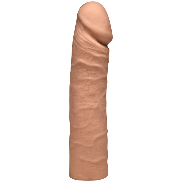The Double D 16 inches Caramel Ultraskyn Tan Dildo Sex Toy Product