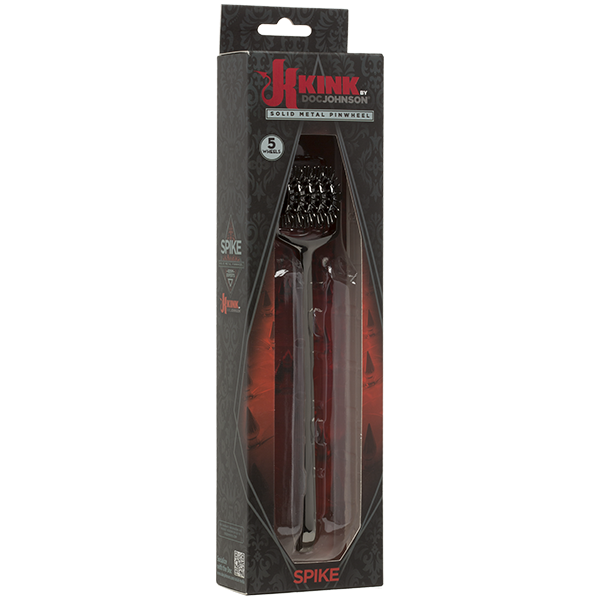 Kink Spike Pinwheel 5 Wheels Gun Metal Black Sex Toy Product