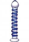 Glas Blue Spiral Glass Dildo Sex Toy Product