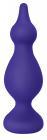 Plug And Play Silicone Spire Plum Purple Anal Probe Sex Toy Product