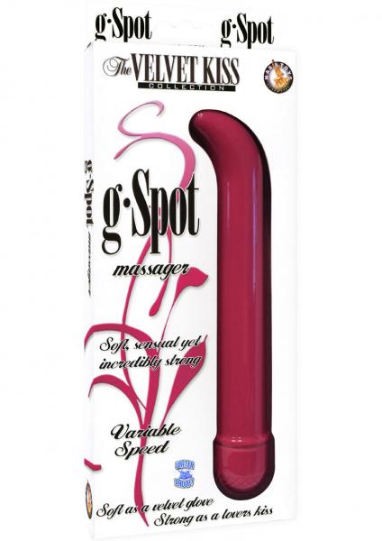 The Velvet Kiss Collection G Spot Multispped Waterproof Pink