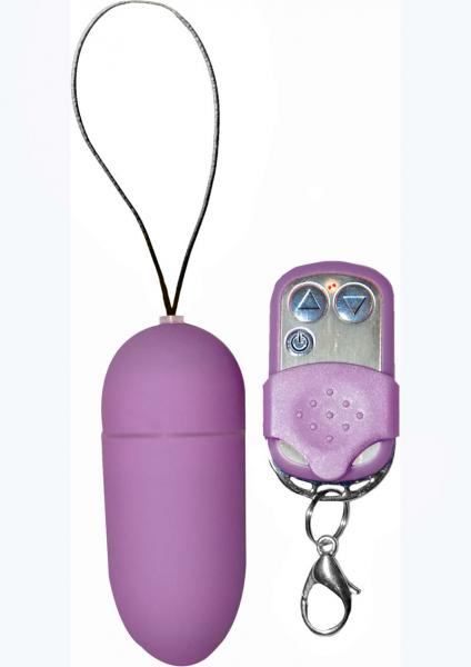 Power Bullet Vibrator With Remote Control Purple  [Power Bullet Wireless Remote Control 10 Function – Purple]