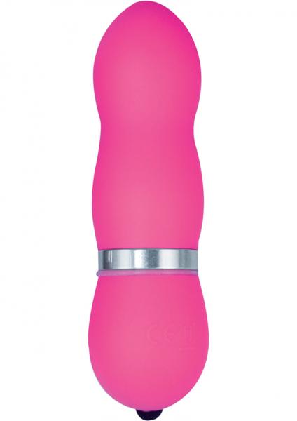 Naughty Neon Delight Vibrator Waterproof Pink