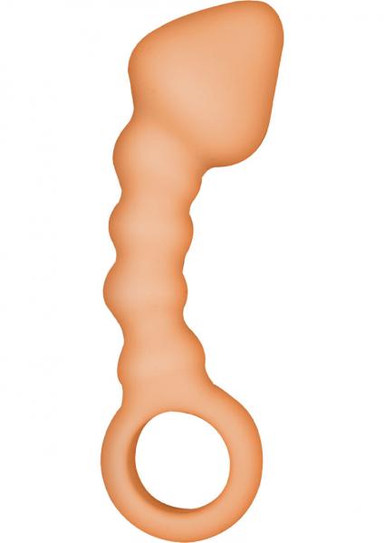 Ram Anal Trainer #3 Silicone Anal Beads Waterproof Flesh 5.5 Inch Sex Toy Product