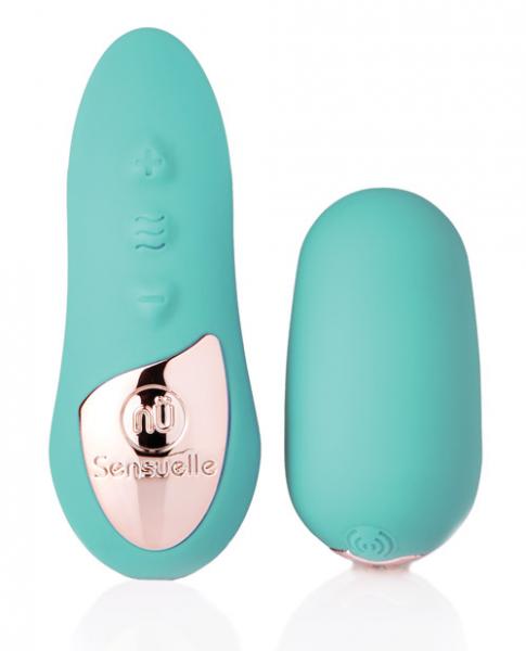 Sensuelle Remote Control Petite Egg Vibrator Teal Blue