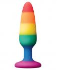 Colours Pride Edition Pleasure Plug Small Rainbow Sex Toy Product