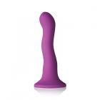 Colours Wave 6 inches Dildo Purple Image 3