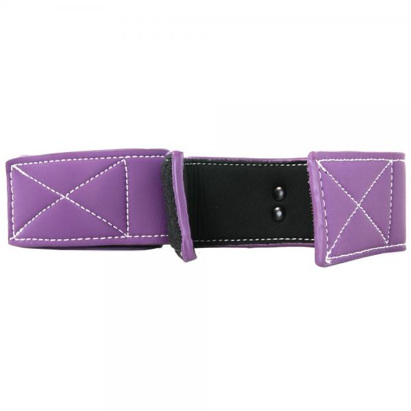 Lust Bondage Wrist Cuffs Purple Sex Toy Product