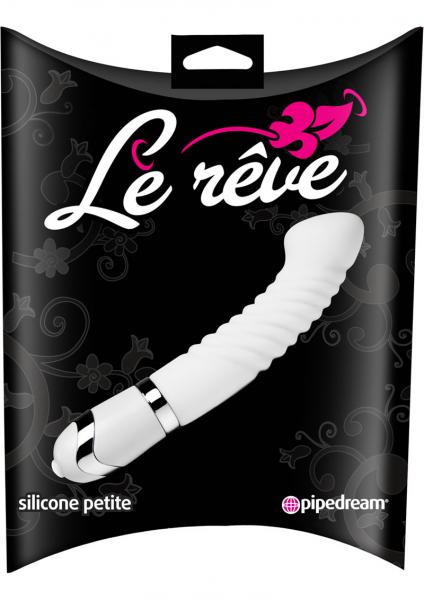 Le Reve Silicone Petite Vibrator Waterproof 5.5 Inch White Sex Toy Product