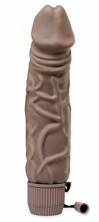 Mocha Man 2 Brown Realistic Vibrator Sex Toy Product