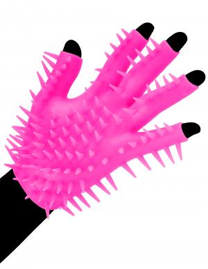 Neon Luv Glove Soft Smooth Ticklers O/S Pink Sex Toy Product