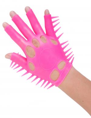 Neon Luv Glove Soft Smooth Ticklers O/S Pink Sex Toy Product