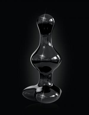 Icicles No 74 Black Glass Massager Sex Toy Product