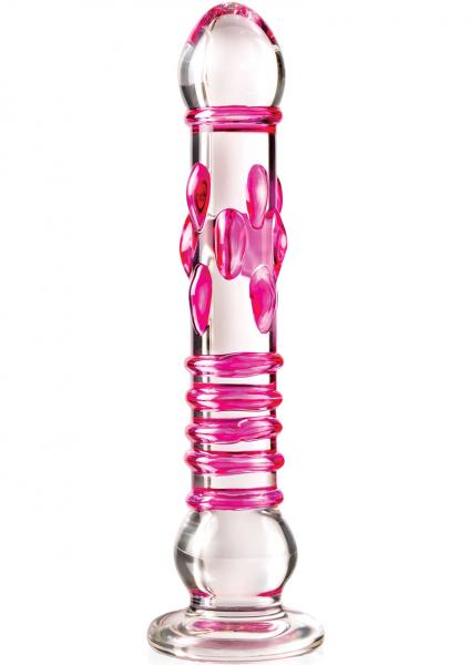 Icicles No 6 Glass Dong 8.5 Inches Clear