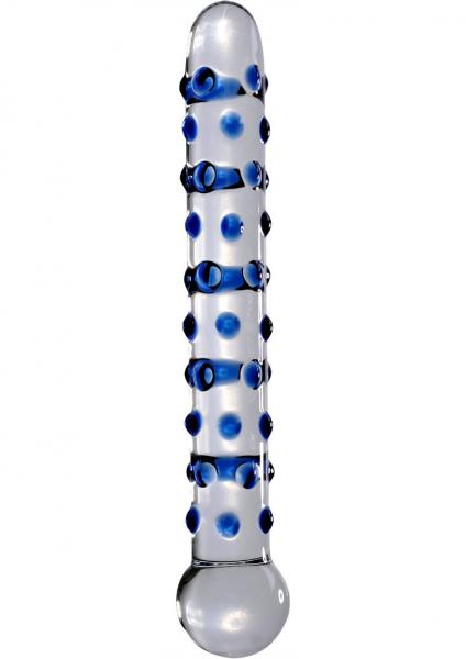 Icicles No 50 Glass Probe BlueClear 7 Inches