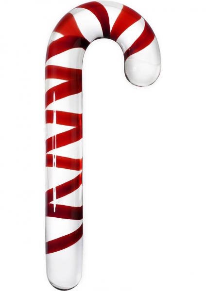 Icicles No. 59 Hand Blown Glass Massager Candy Cane	 Sex Toy Product