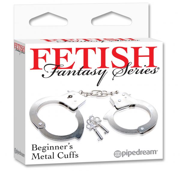 Fetish Fantasy Beginners Metal Cuffs Sex Toy Product