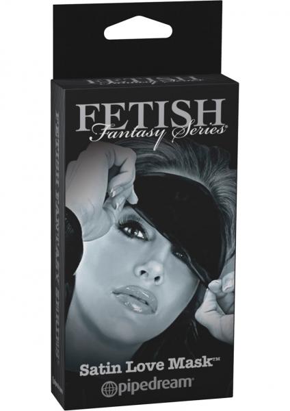 Fetish Fantasy Satin Love Mask Black Limited Edition Sex Toy Product