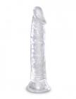 King Cock Clear 8 Inches Cock Suction Cup Base Sex Toy Product